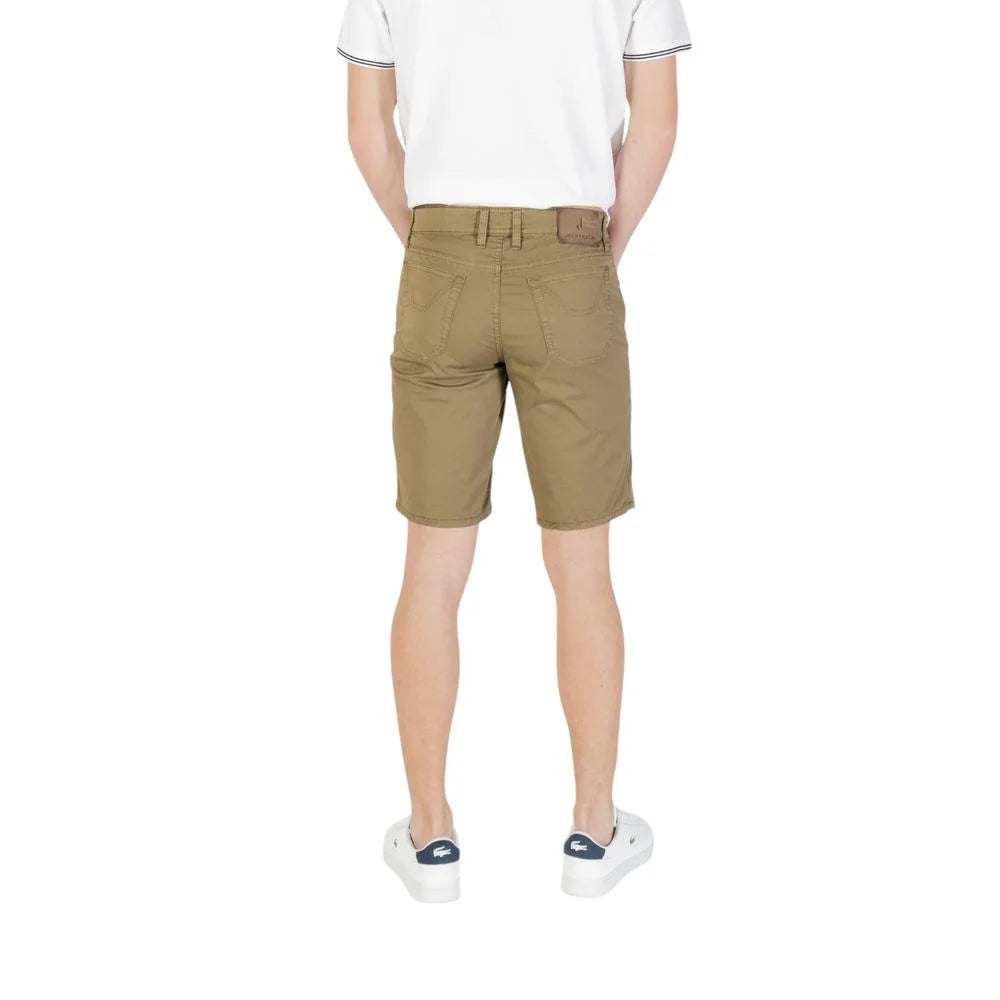 Jeckerson Green Cotton Bermuda - W36