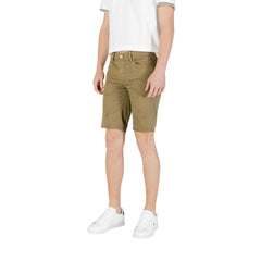 Jeckerson Green Cotton Bermuda - W36