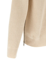 Jil Sander Beige Cotton Cardigan - 48 | M