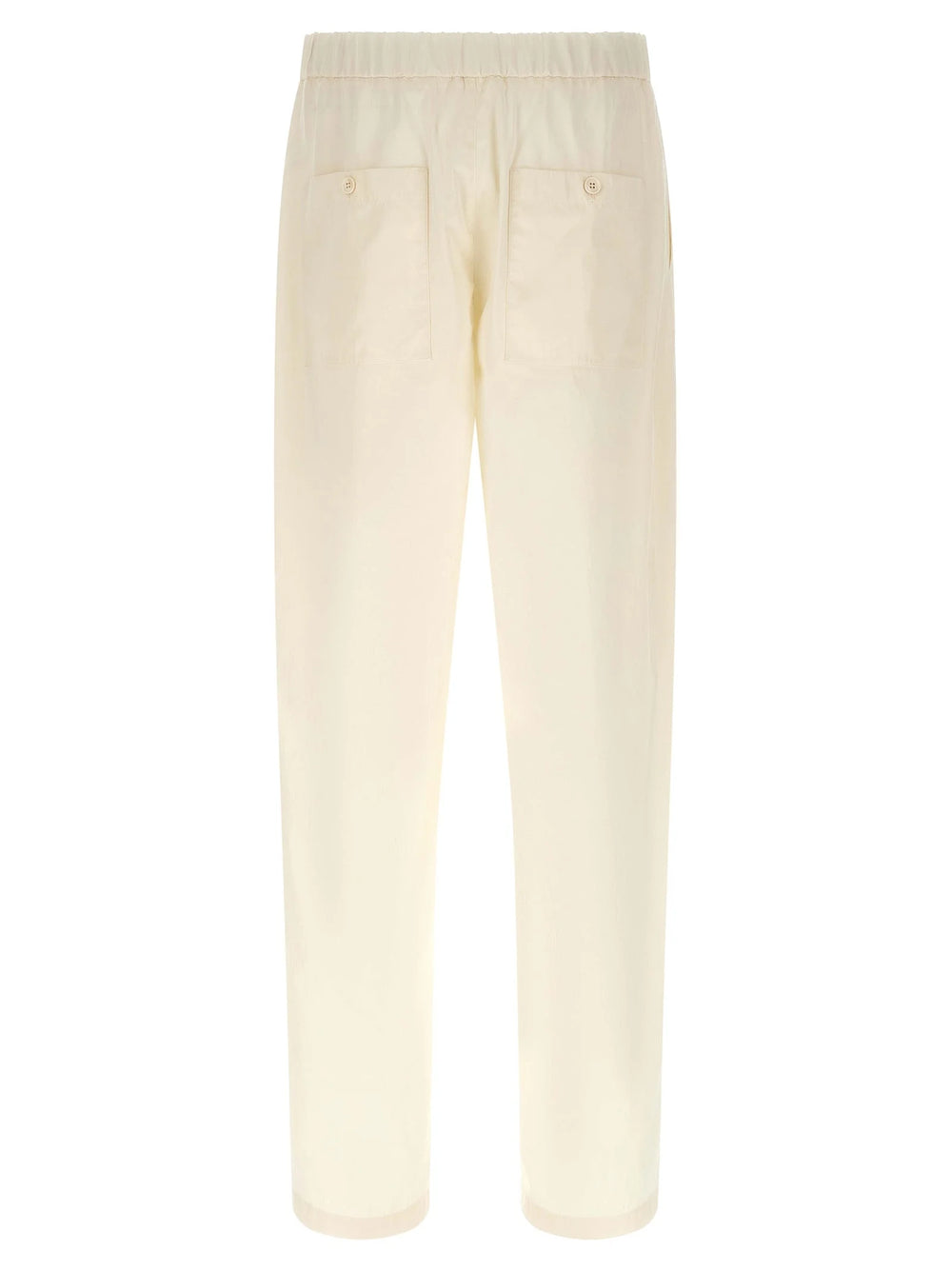 Jil Sander Beige Cotton Cargo Pants