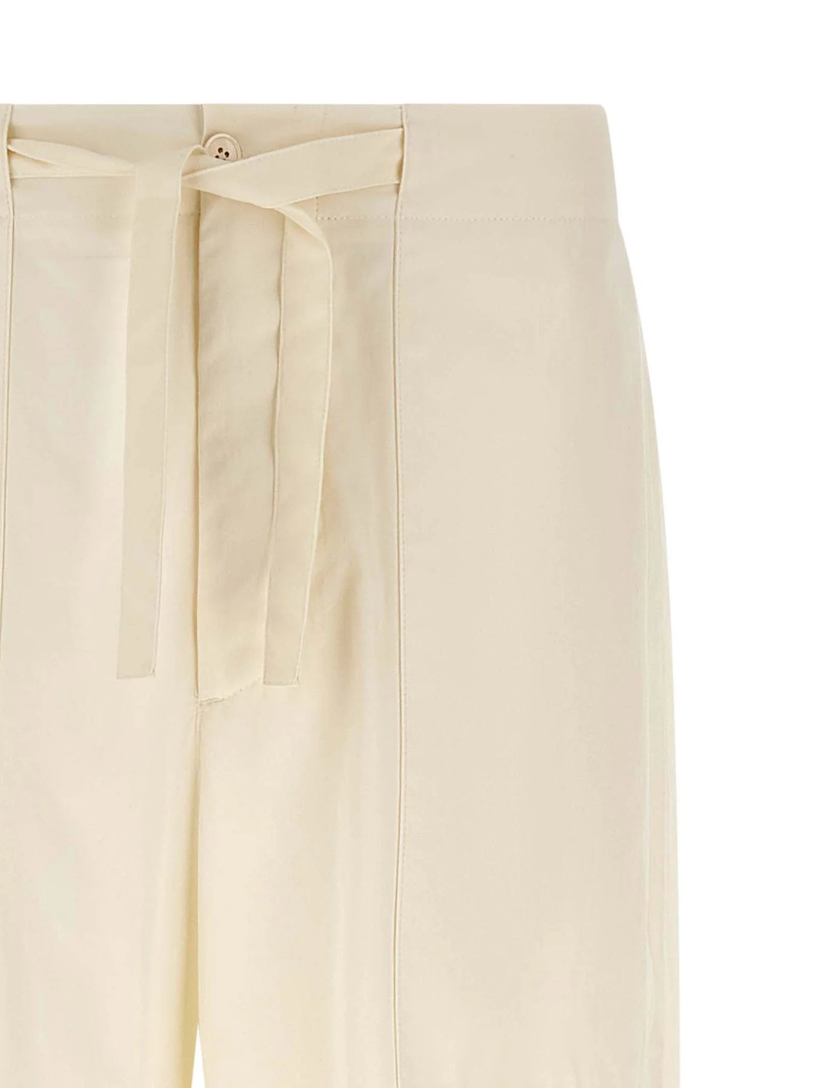 Jil Sander Beige Cotton Cargo Pants