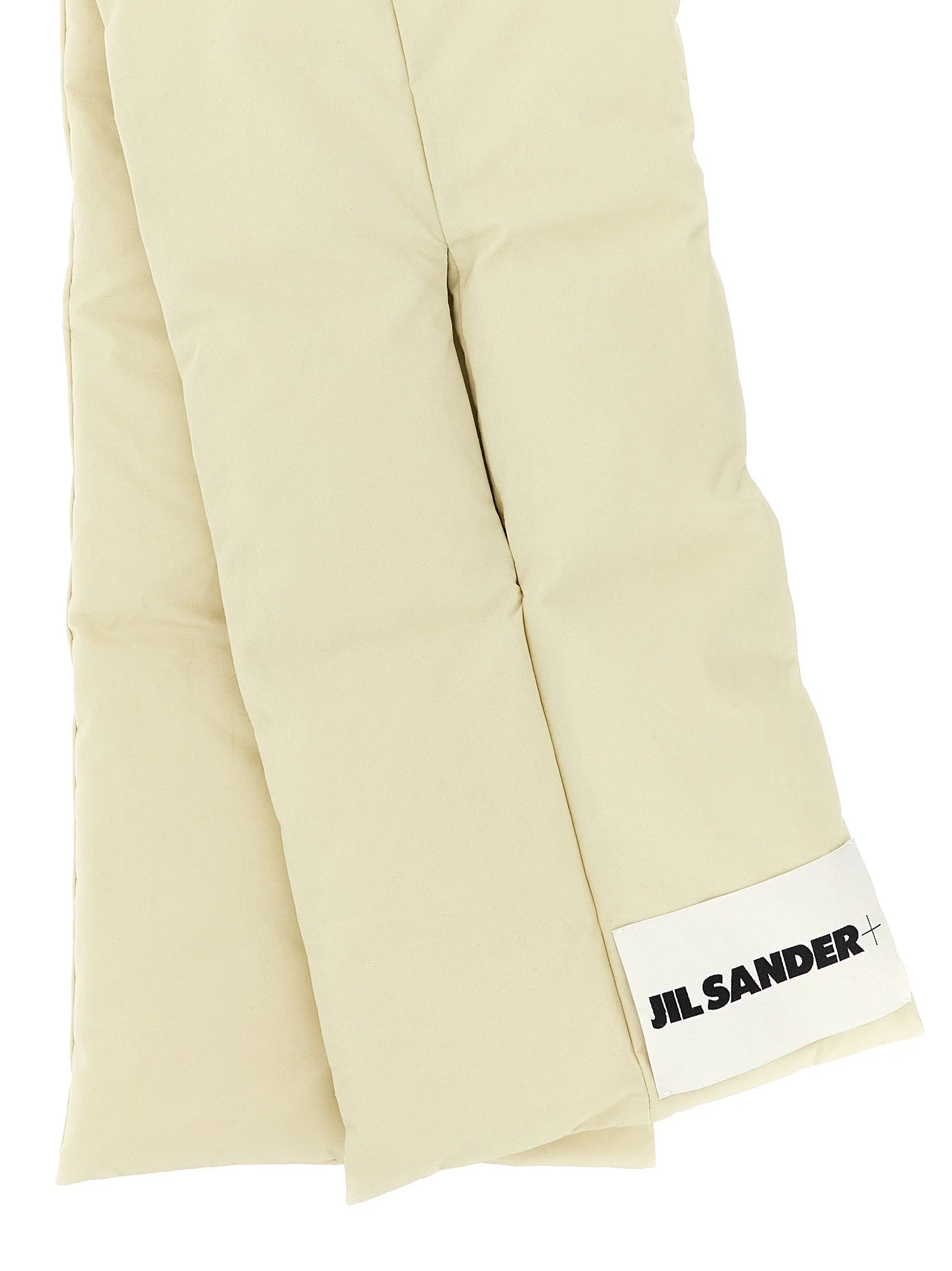 Foulard Jil Sander em algodão bege