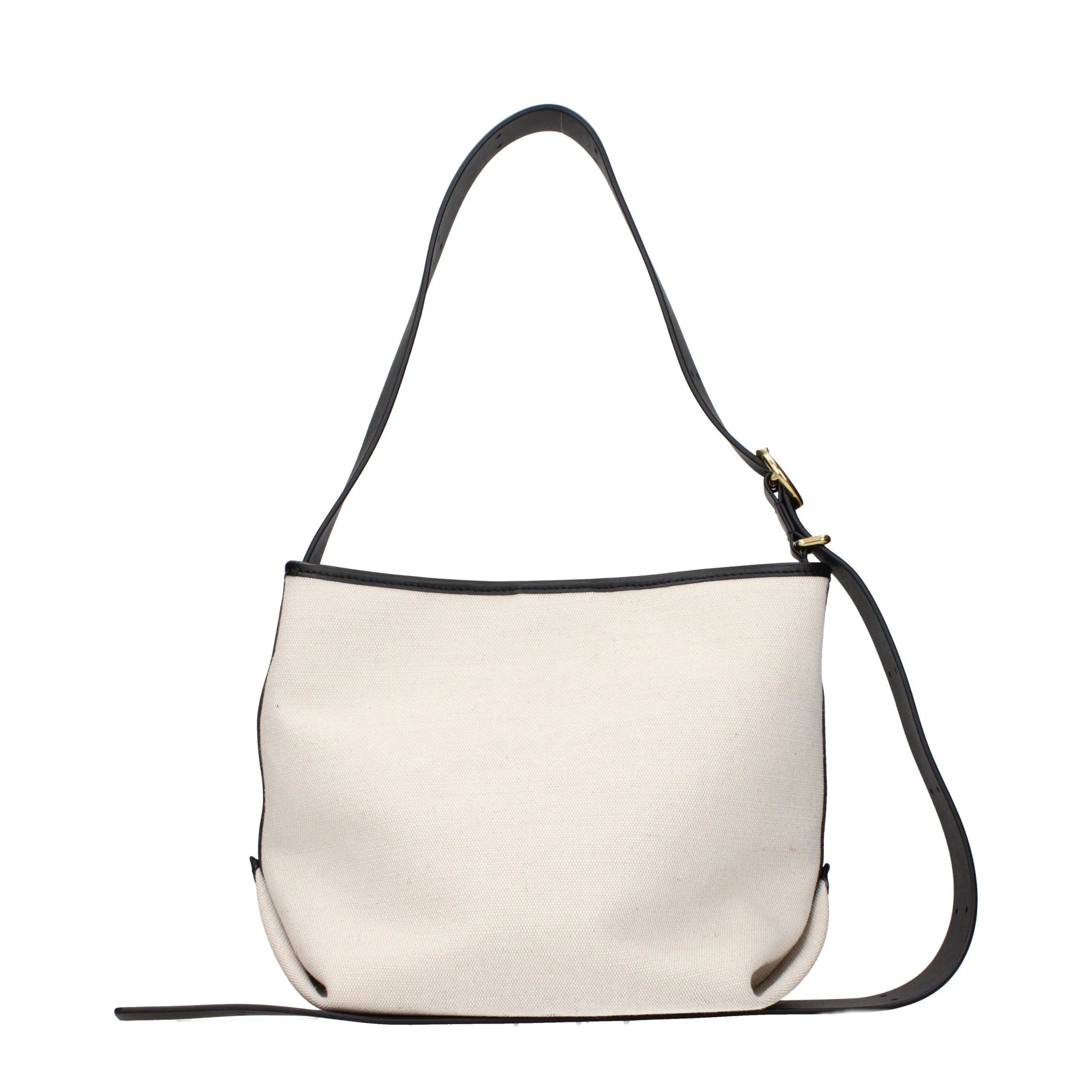 Jil Sander Beige Fabric Crossbody Bag