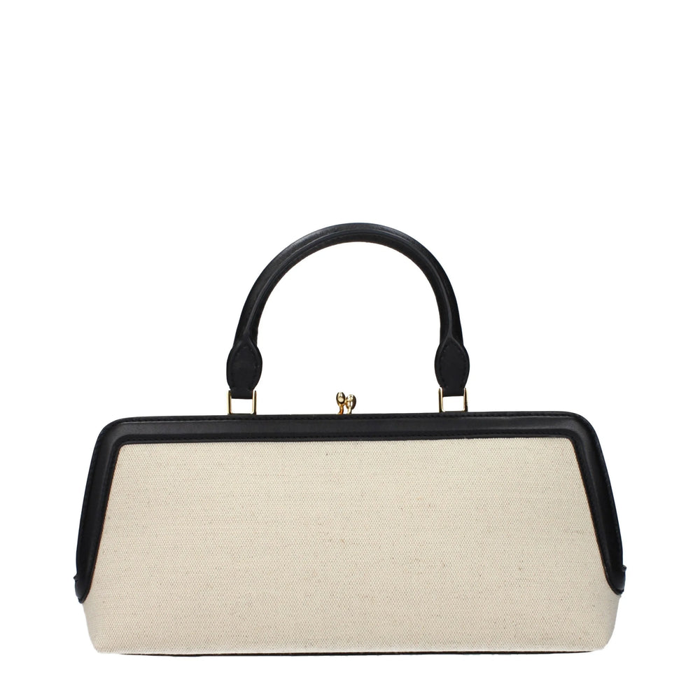Jil Sander Beige Fabric Handbag