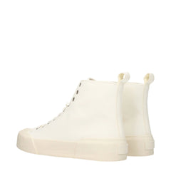 Jil Sander Beige Fabric High Tops