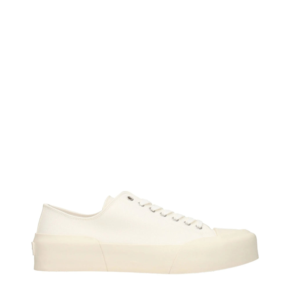 Χαμηλά παπούτσια υφασμάτινα μπεζ Jil Sander