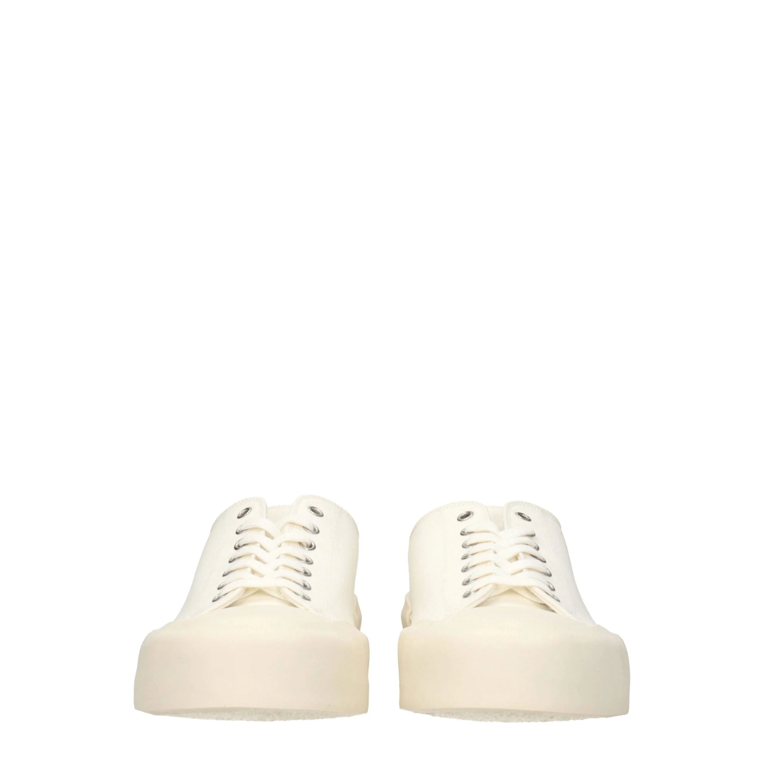 Jil Sander Beige Fabric Low Tops