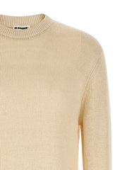 Jil Sander Beige Hemp Cardigan