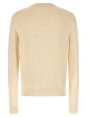 Jil Sander Beige Hemp Cardigan