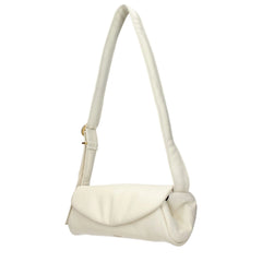 Jil Sander Beige Leather Crossbody Bag