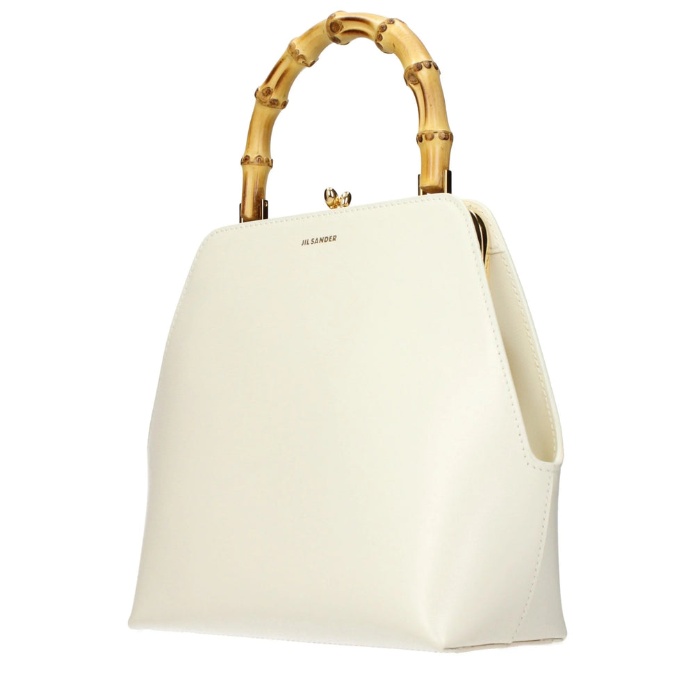 Jil Sander Beige lederen handtas