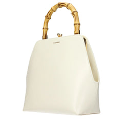 Jil Sander Beige lederen handtas