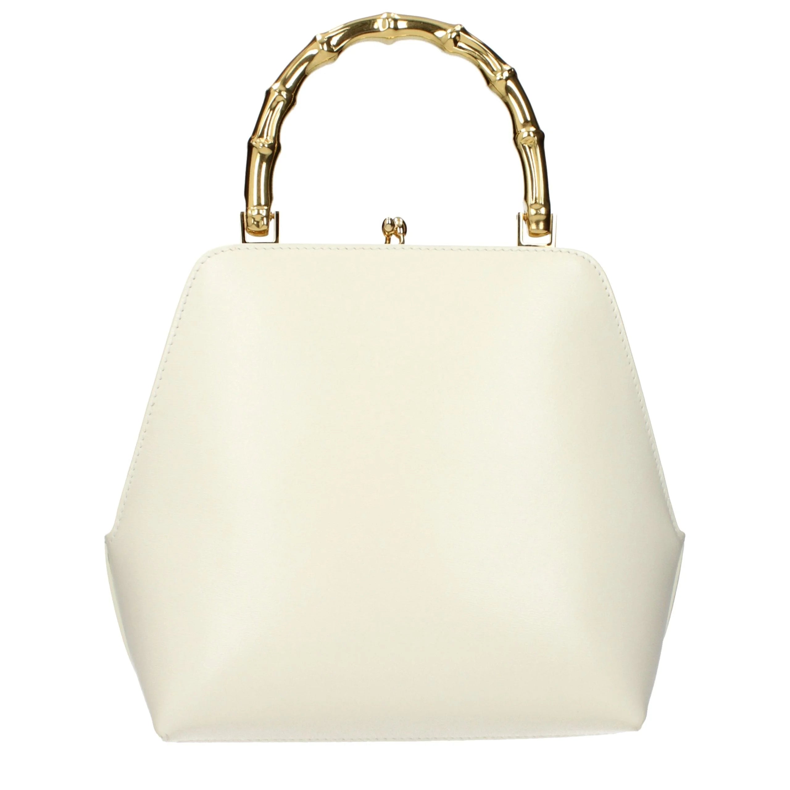 Jil Sander Beige Leather Handbag