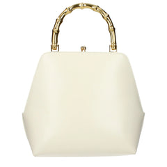 Jil Sander Beige Leather Handbag
