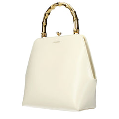 Jil Sander Beige Leather Handbag