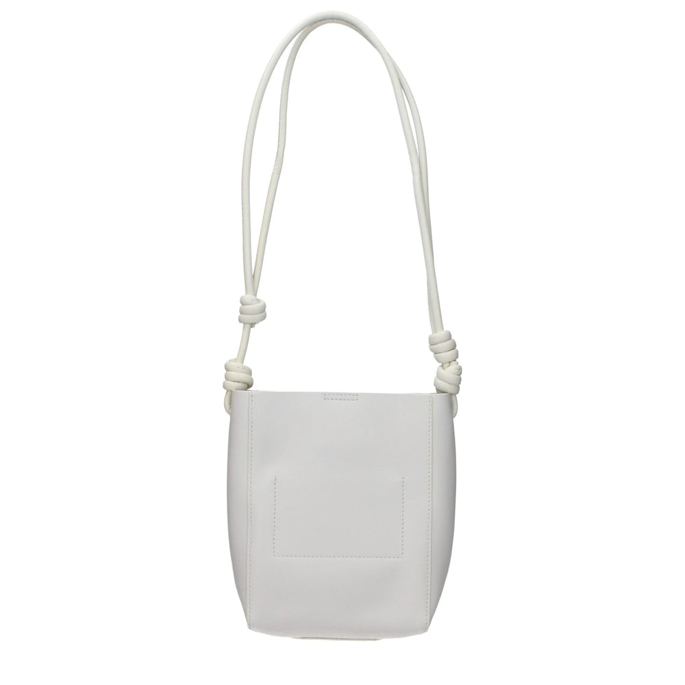 Jil Sander Beige Leather Shoulder Bag