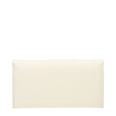 Jil Sander Beige Leather Wallet