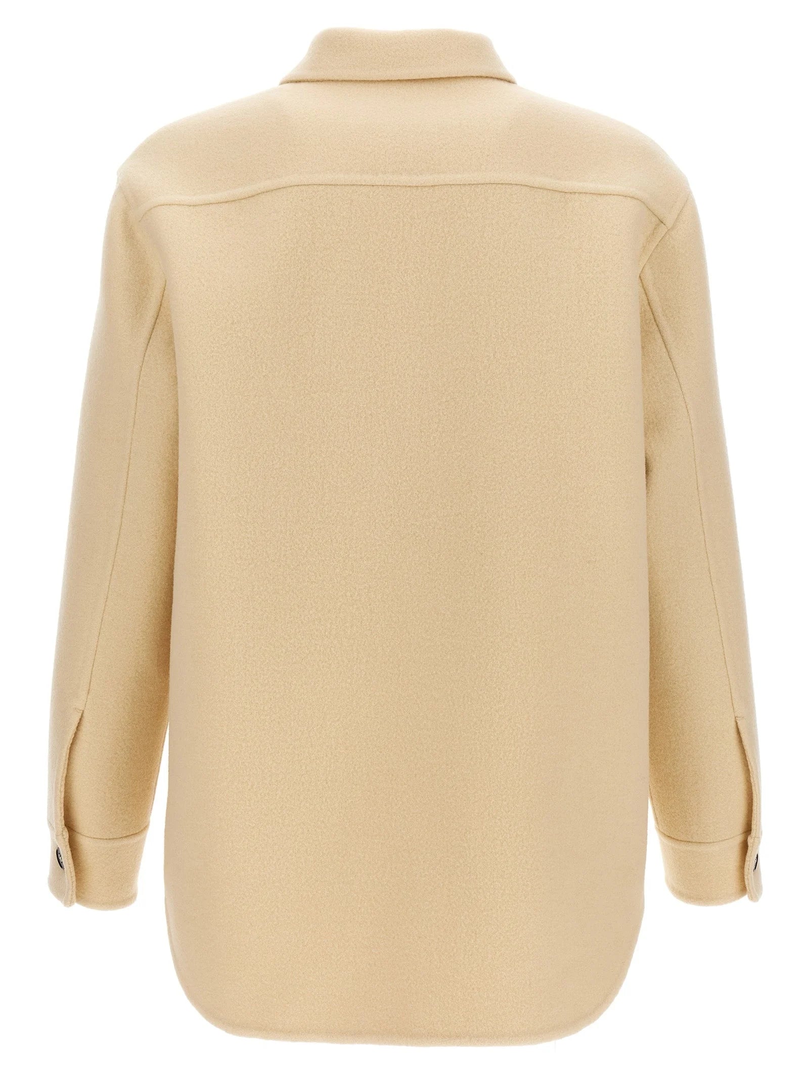 Jil Sander Beige Virgin Wool Coat - IT50 | L