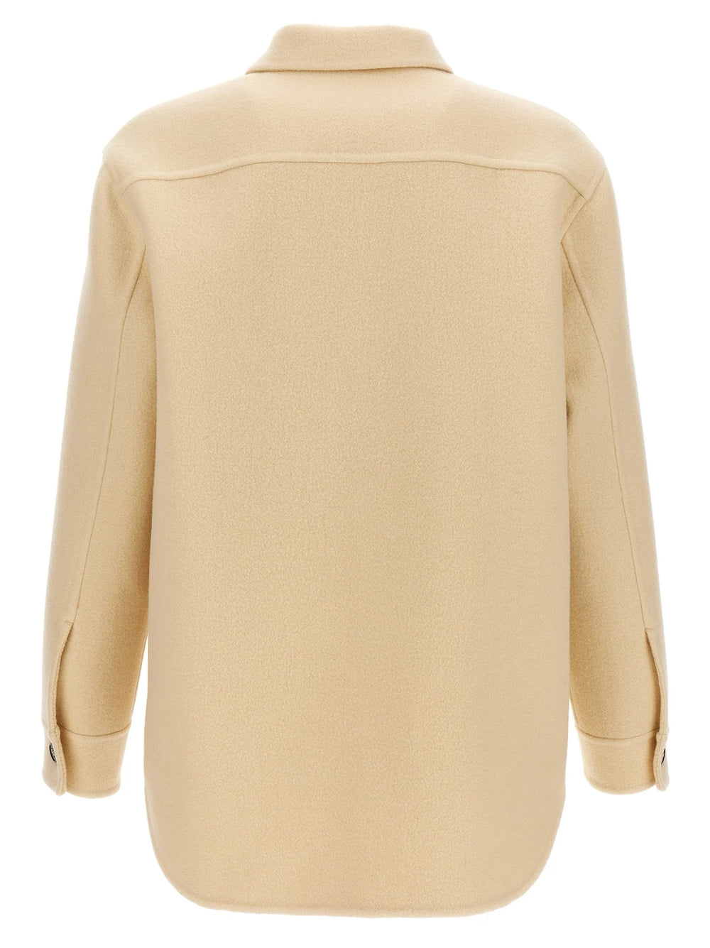 Jil Sander Beige Virgin Wool Coat - IT50 | L