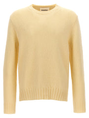 Jil Sander Beige Wool Cardigan