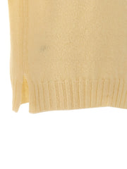 Jil Sander Beige Wool Cardigan