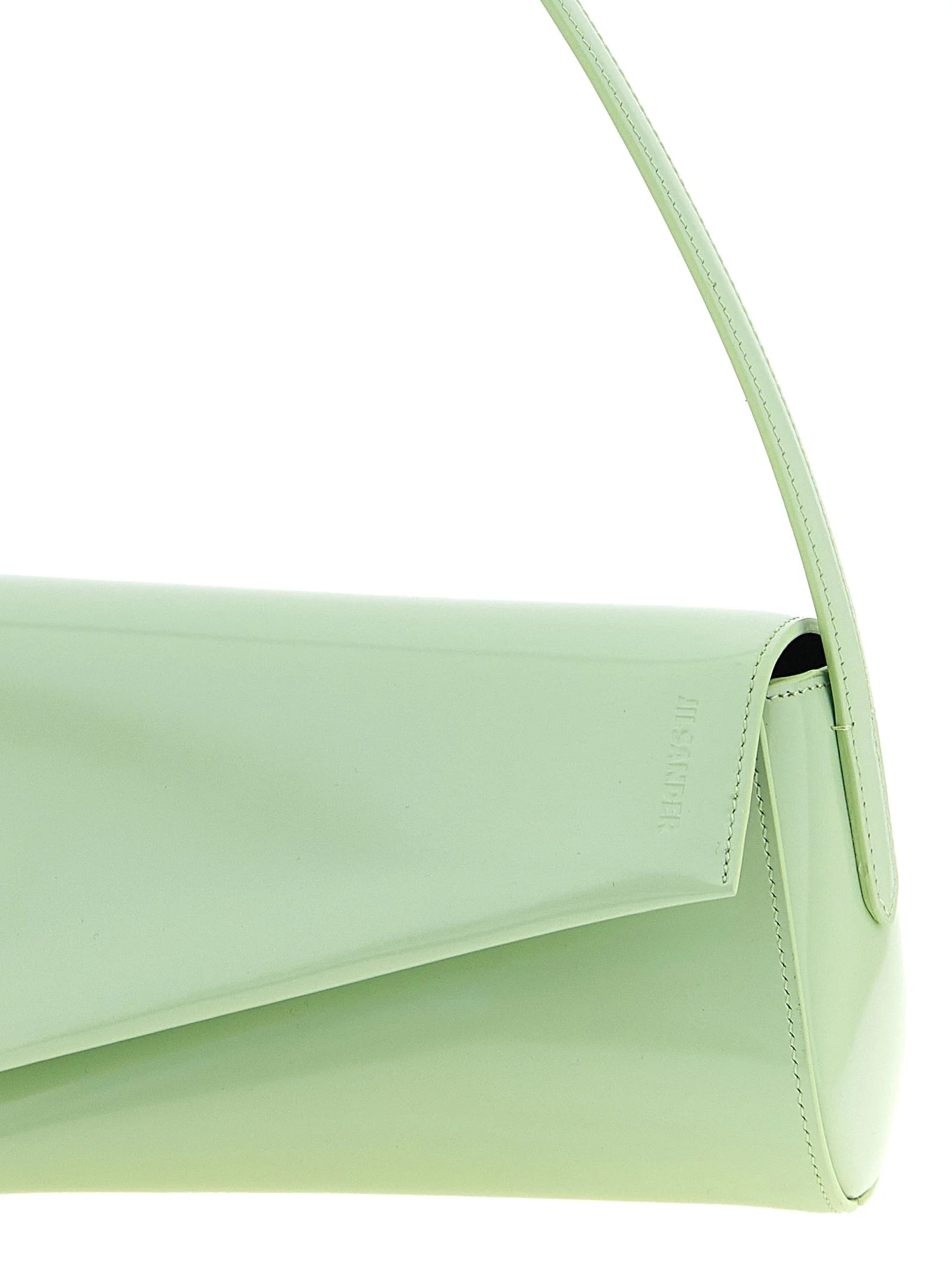 Jil Sander Bicolor Calfskin Shoulder Bag