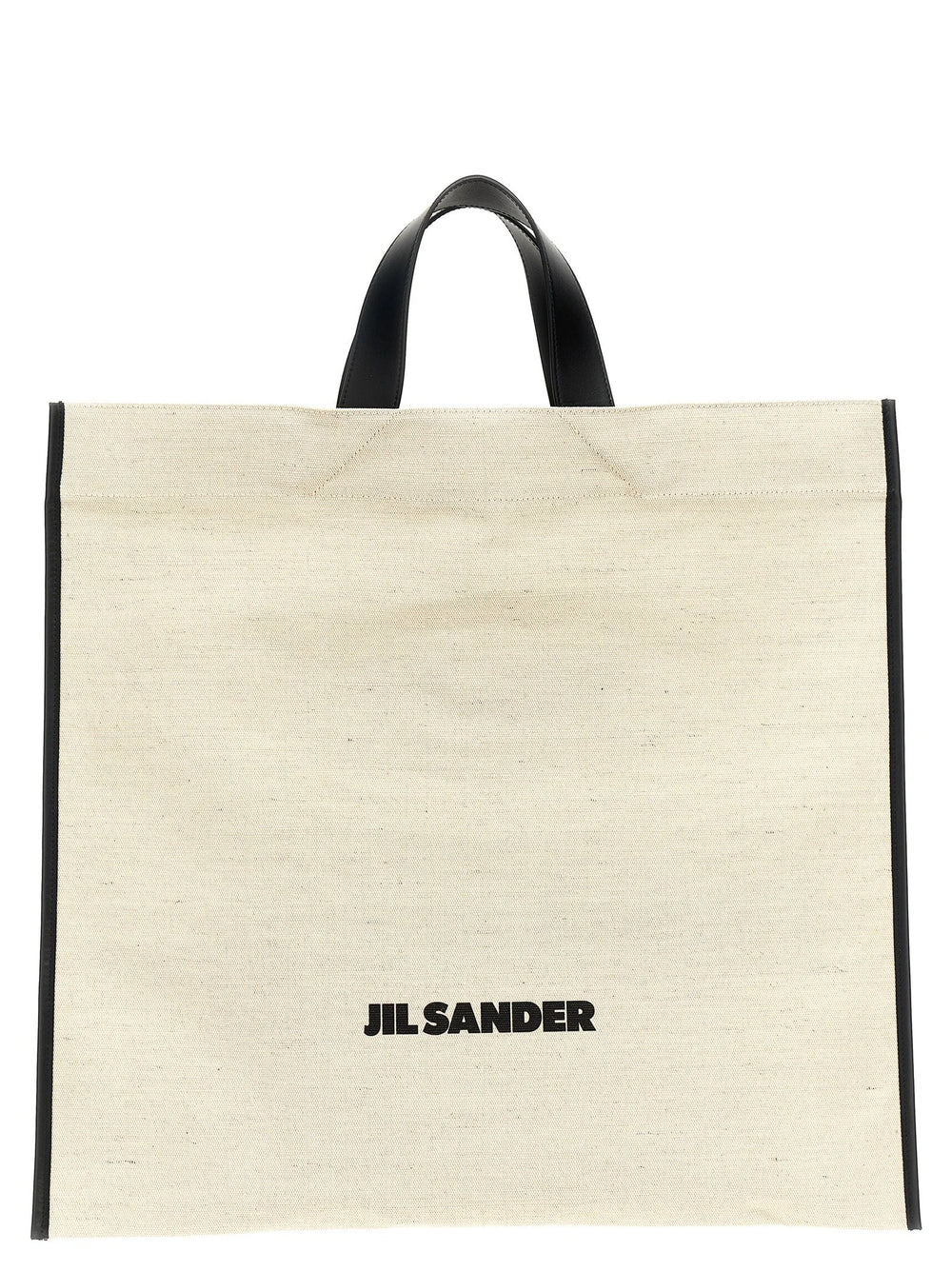 Jil Sander Bicolor Jute Tote Bag