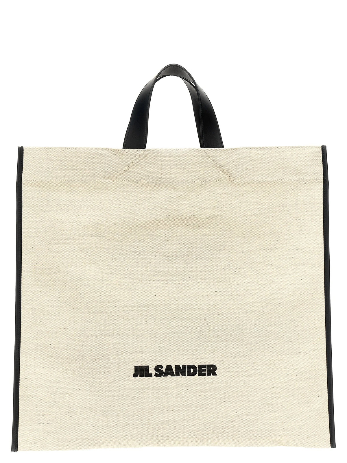 Jil Sander Bicolor Jute Tote Bag