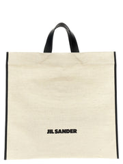 Jil Sander Bicolor Jute Tote Bag
