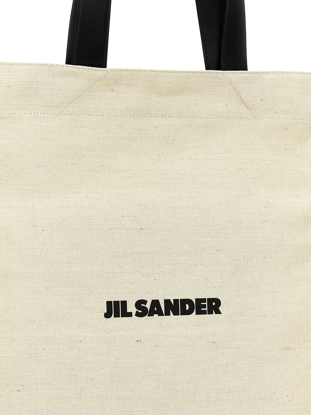 Jil Sander Bicolor Jute Tote Bag