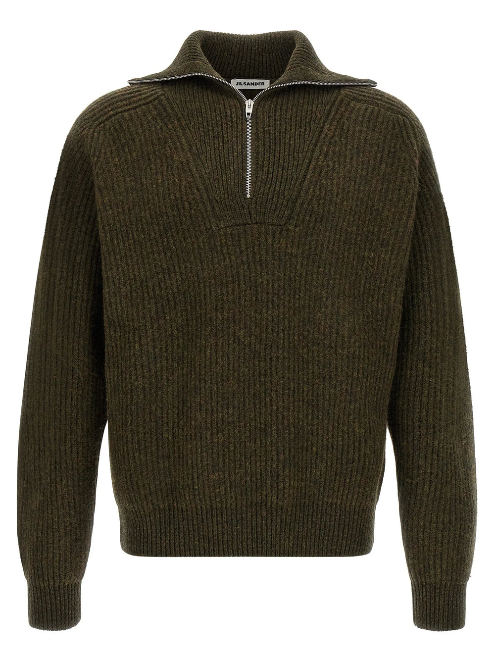 Jil Sander Bicolor Wool Cardigan