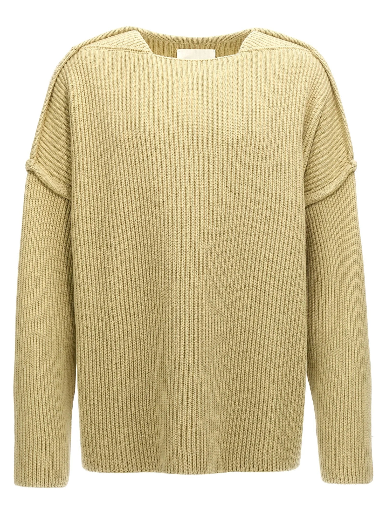 Jil Sander Bicolor Wool Cardigan - S