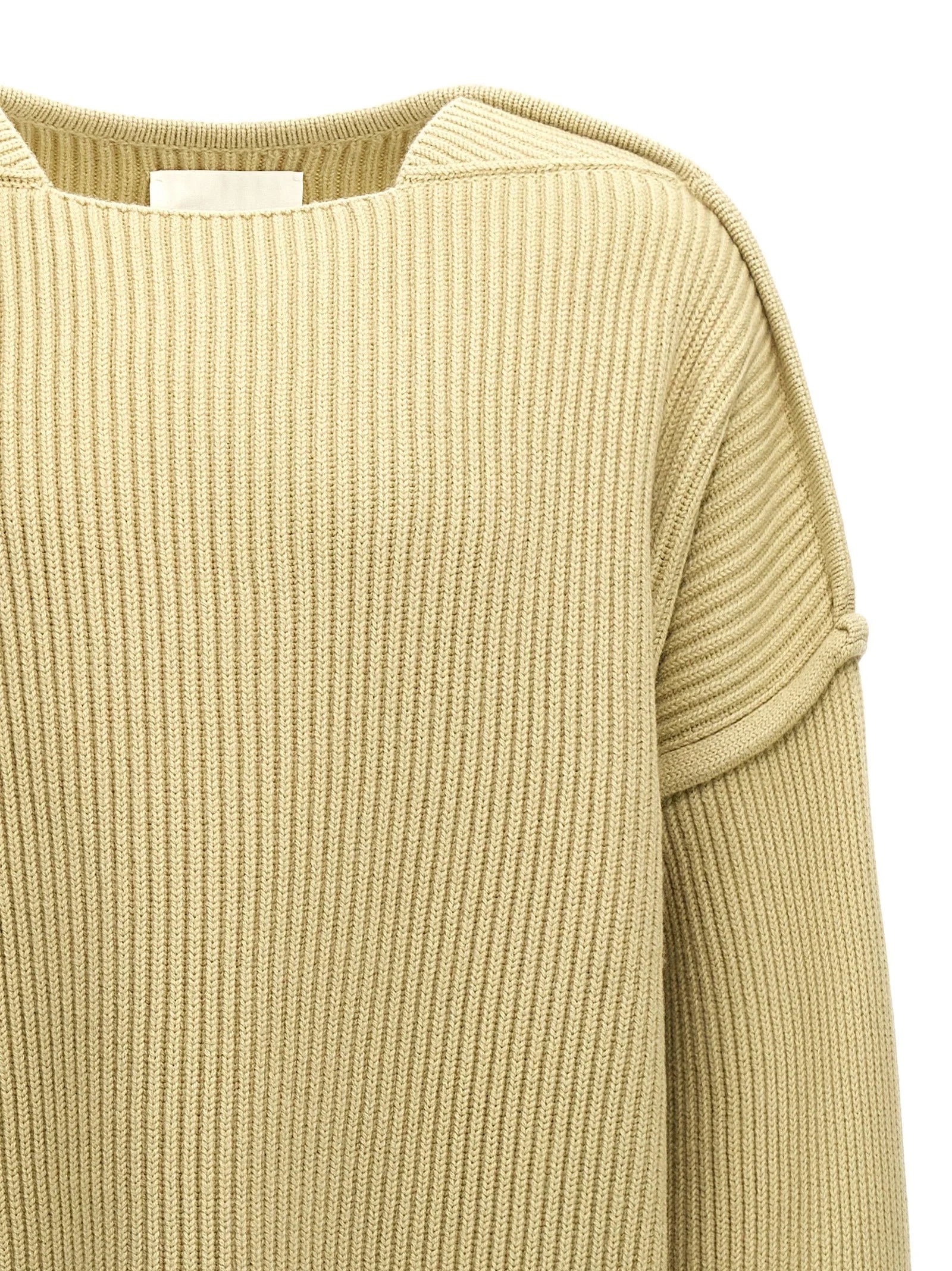 Jil Sander Bicolor Wool Cardigan - S