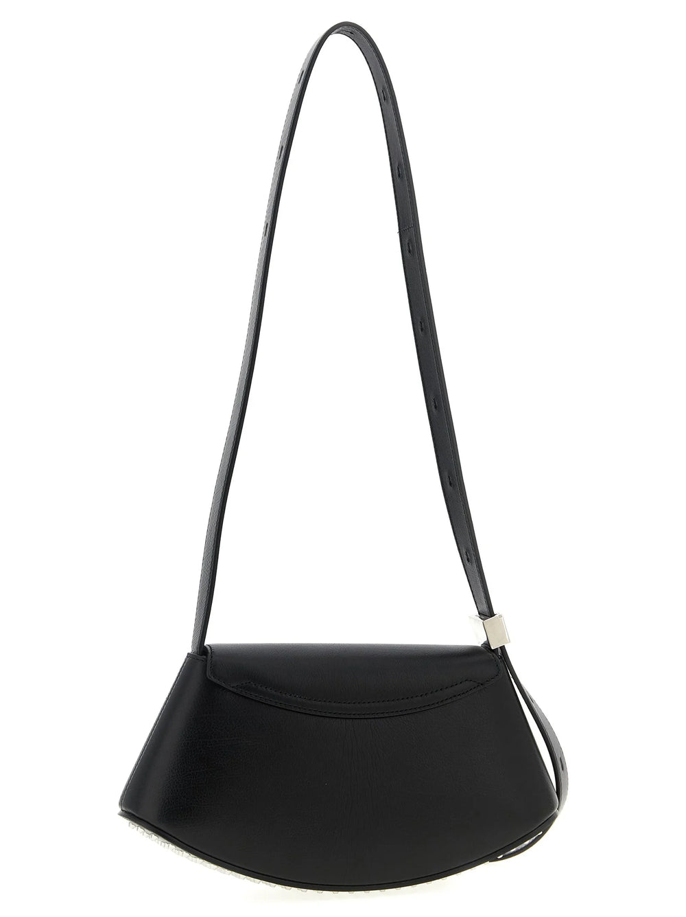Jil Sander Black Bovine Leather Crossbody Bag