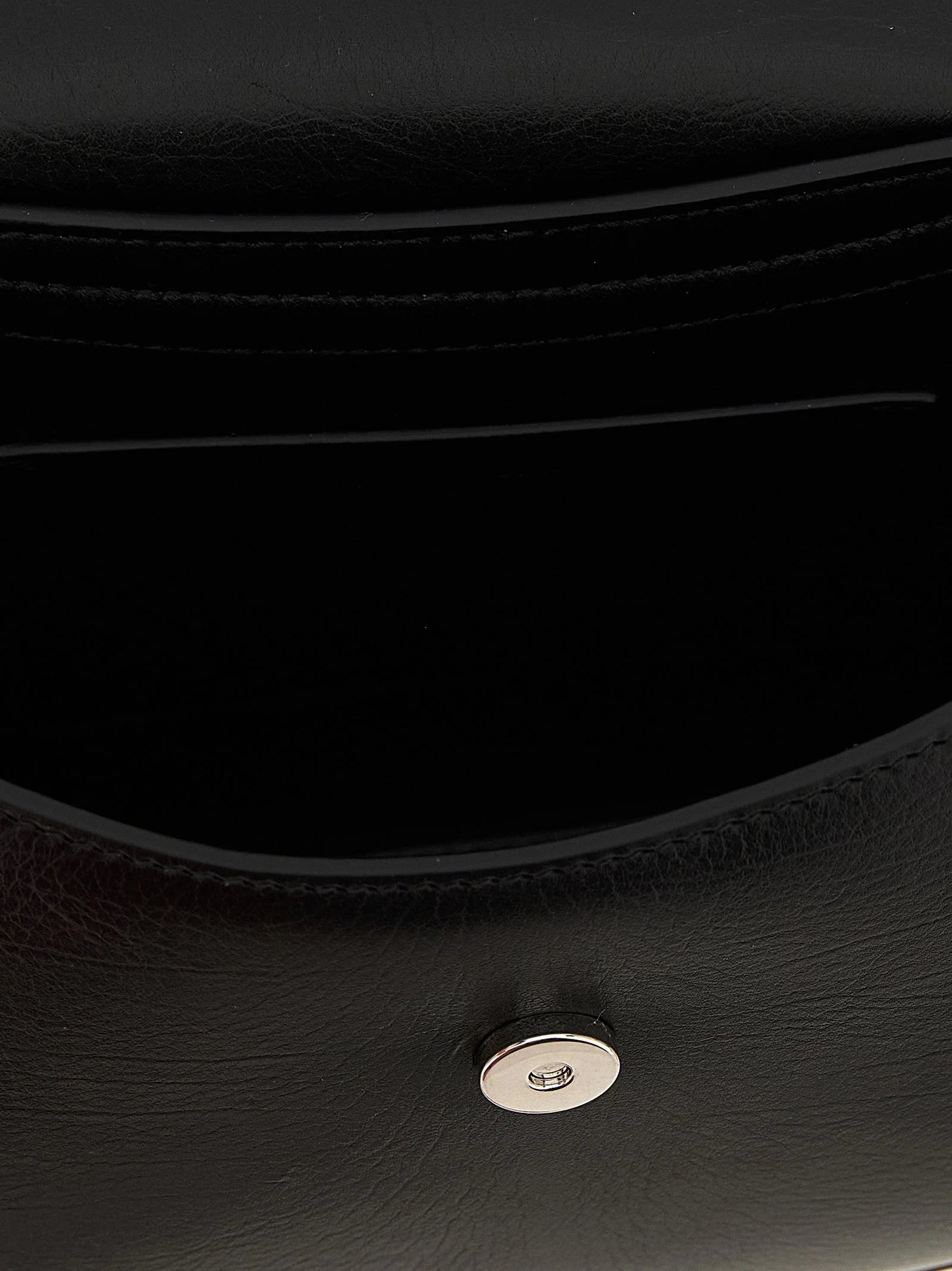 Jil Sander Black Bovine Leather Crossbody Bag