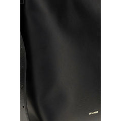 Jil Sander Black Calf Leather Bos Taurus Handbag