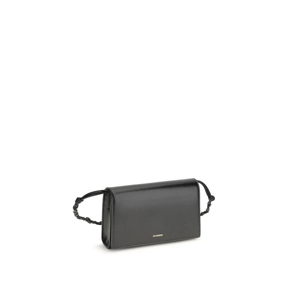 Jil Sander Black Calf Leather Bos Taurus Wallet - Wallets