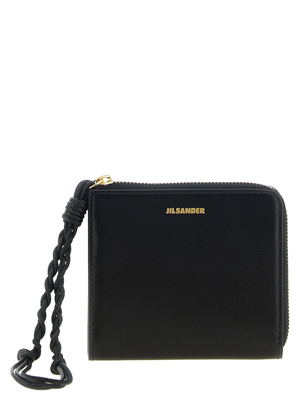 Jil Sander Black Calfskin Cardholder