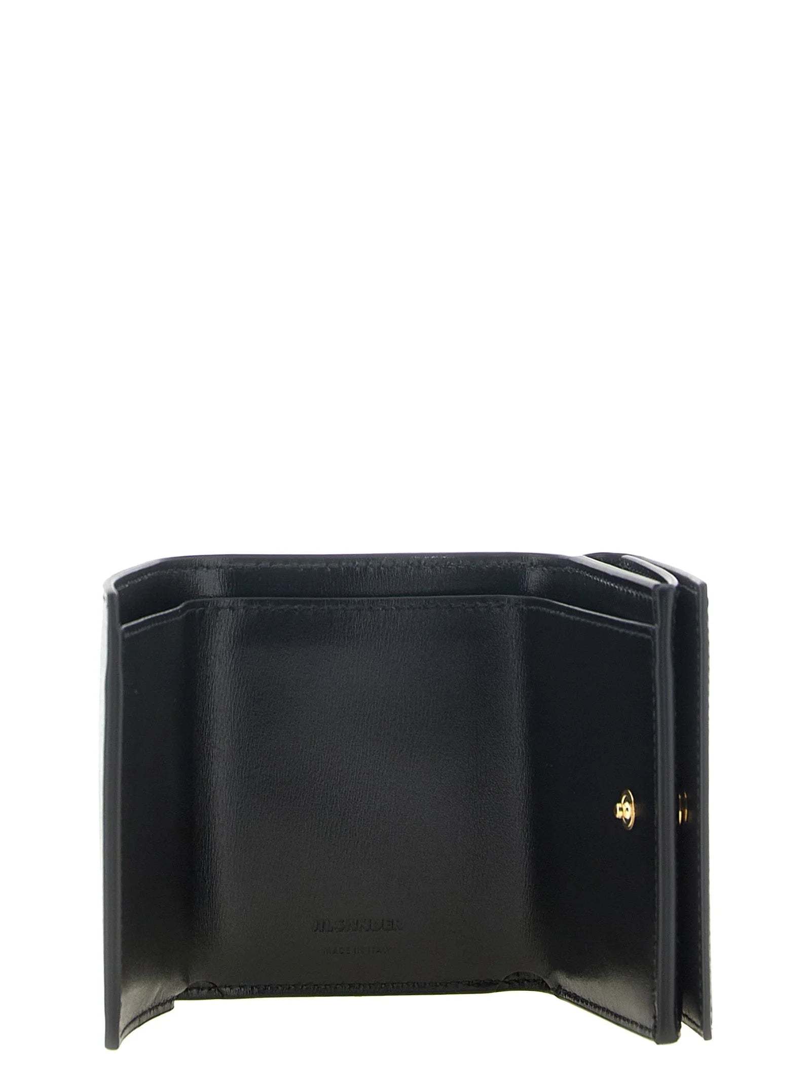 Jil Sander Black Calfskin Cardholder