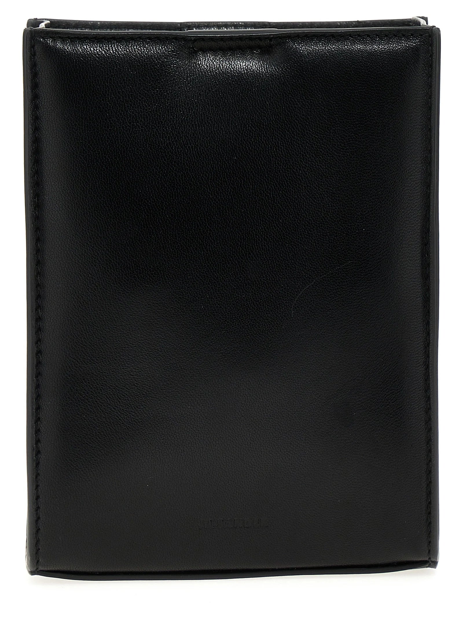 Jil Sander Black Calfskin Crossbody Bag