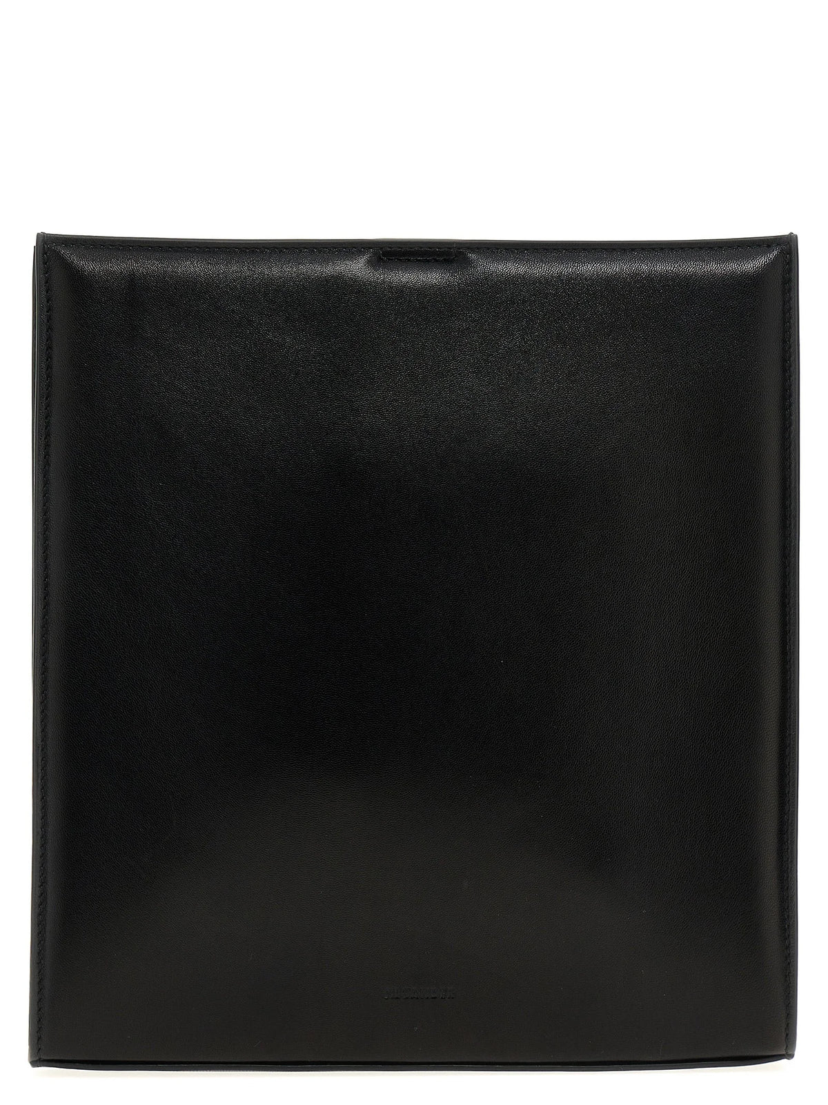 Jil Sander Black Calfskin Crossbody Bag