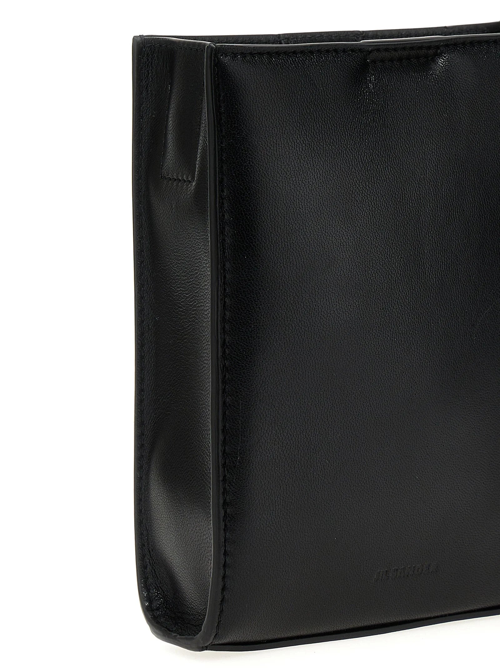 Jil Sander Black Calfskin Crossbody Bag