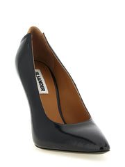 Jil Sander Black Calfskin High Heel Pumps