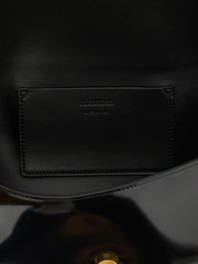 Jil Sander Black Calfskin Shoulder Bag