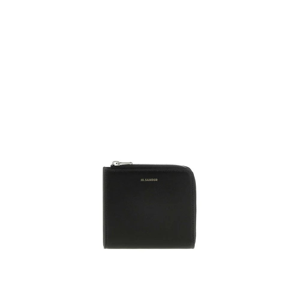 Jil Sander Black Calfskin Wallet