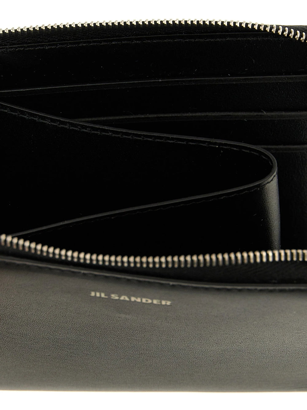 Jil Sander Black Calfskin Wallet
