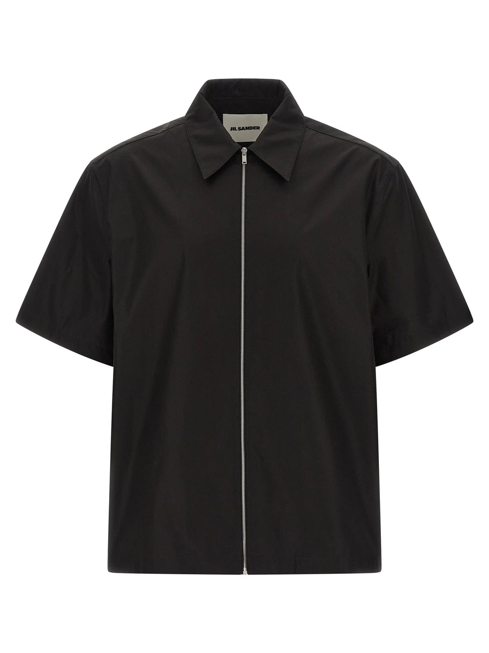 Jil Sander Black Cotton Blouse - IT52 | XL