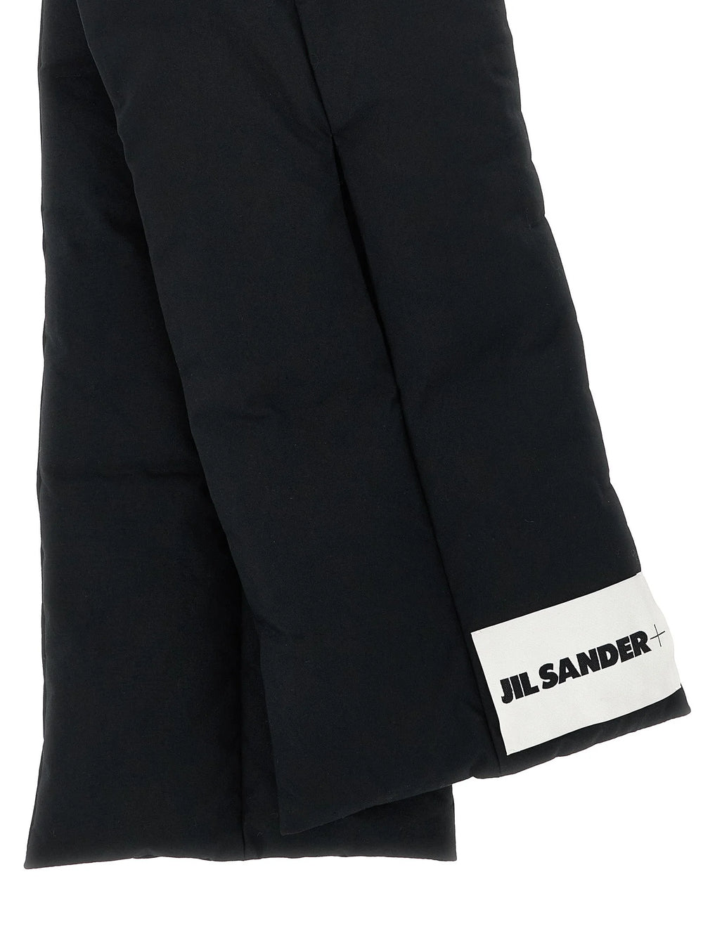 Jil Sander Black Cotton Foulard