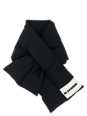 Jil Sander Black Cotton Foulard