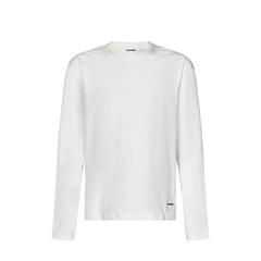 Jil Sander Black Cotton Long Sleeve T-Shirt - L